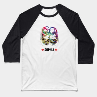 Sophia Baby Name Baseball T-Shirt